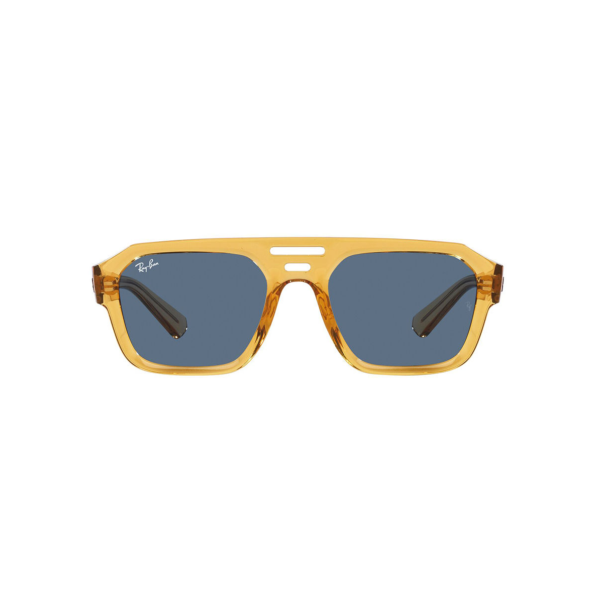 Buy Ray-Ban Transparent Yellow Sunglasses 0RB4397 Irregular Yellow ...