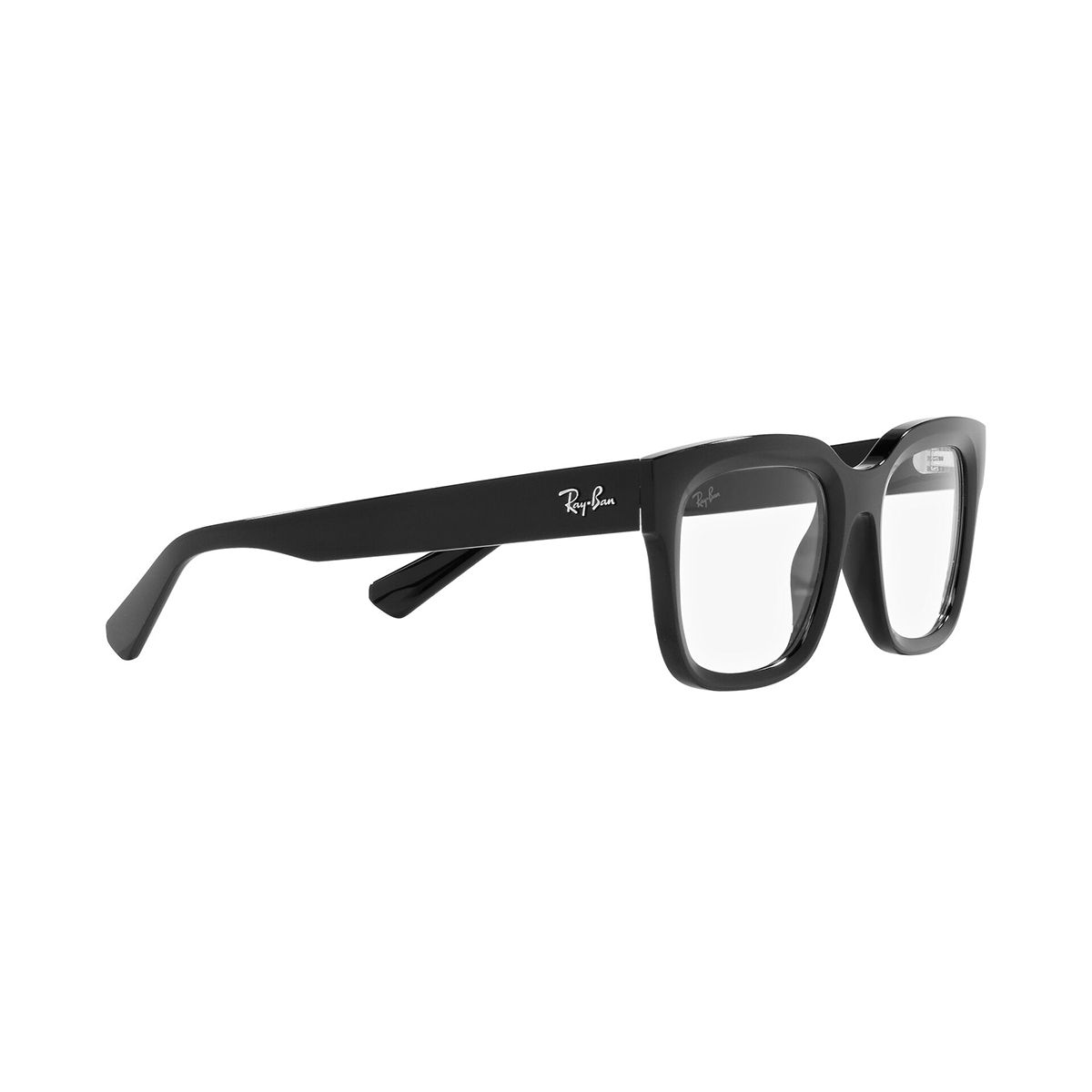 Buy RayBan Vista 0RX7217 Rectangle Black Frame Clear Lens (54) Online
