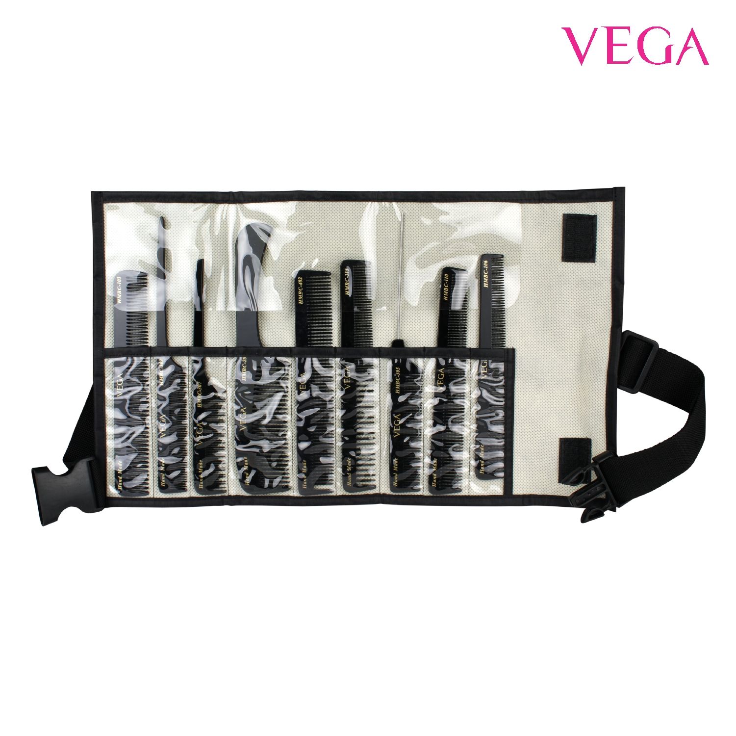 VEGA HMBCS-01 Set Of 9 Professional Combs