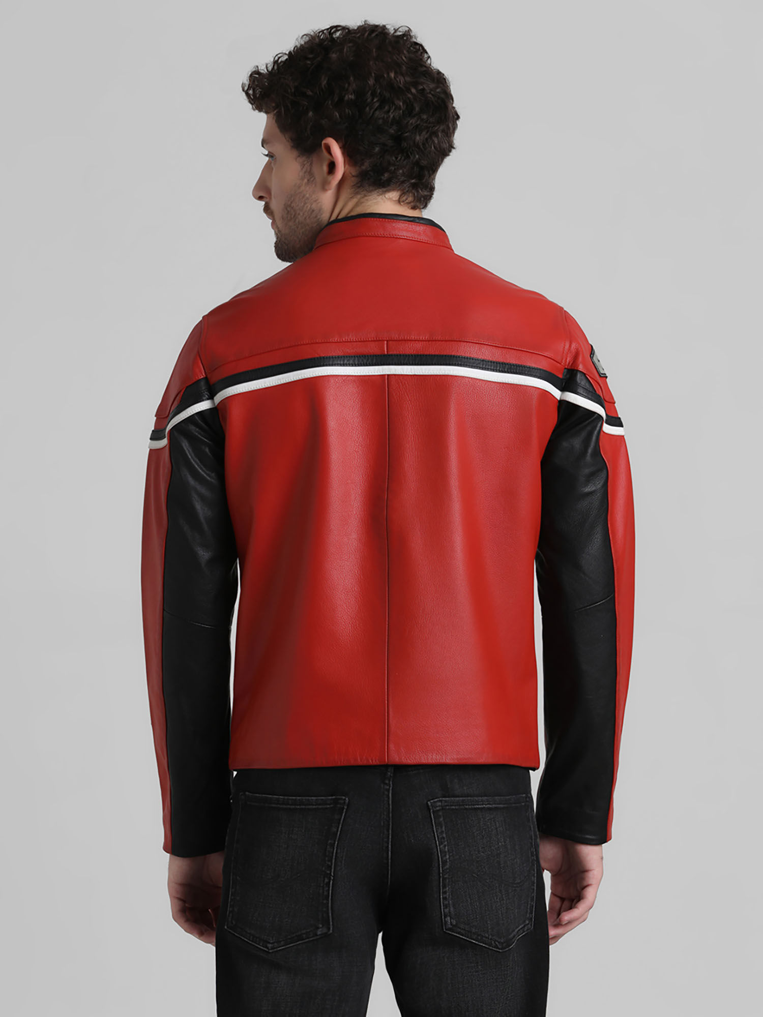 Jack Jones Red Heavy Jacket