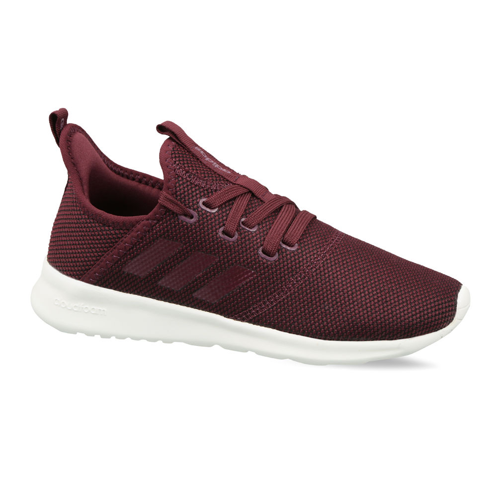 adidas Cloudfoam Pure Red Casual Shoes UK 7