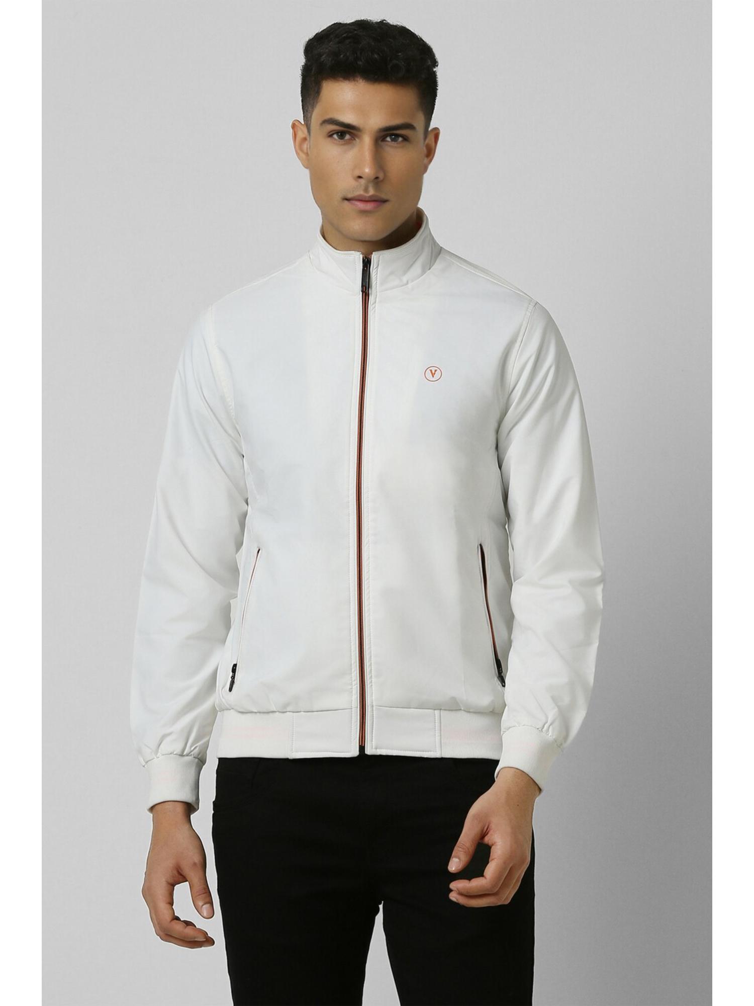 Van heusen white jacket cheap