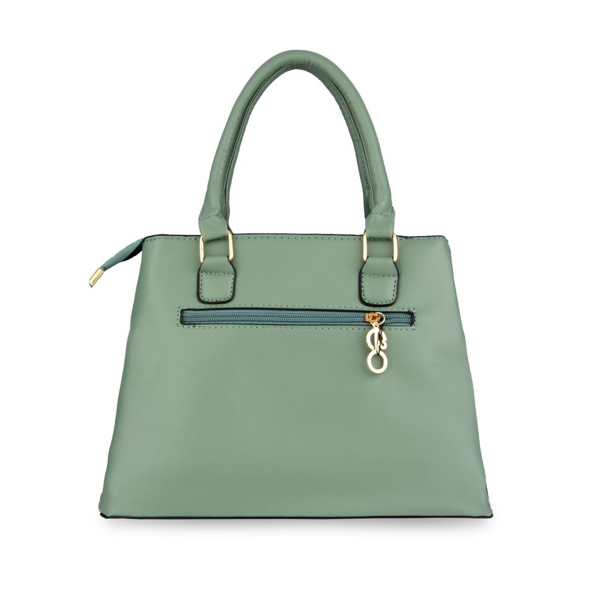 Buy E2O Bags Solid Green And Fancy Woman s Handbag Online