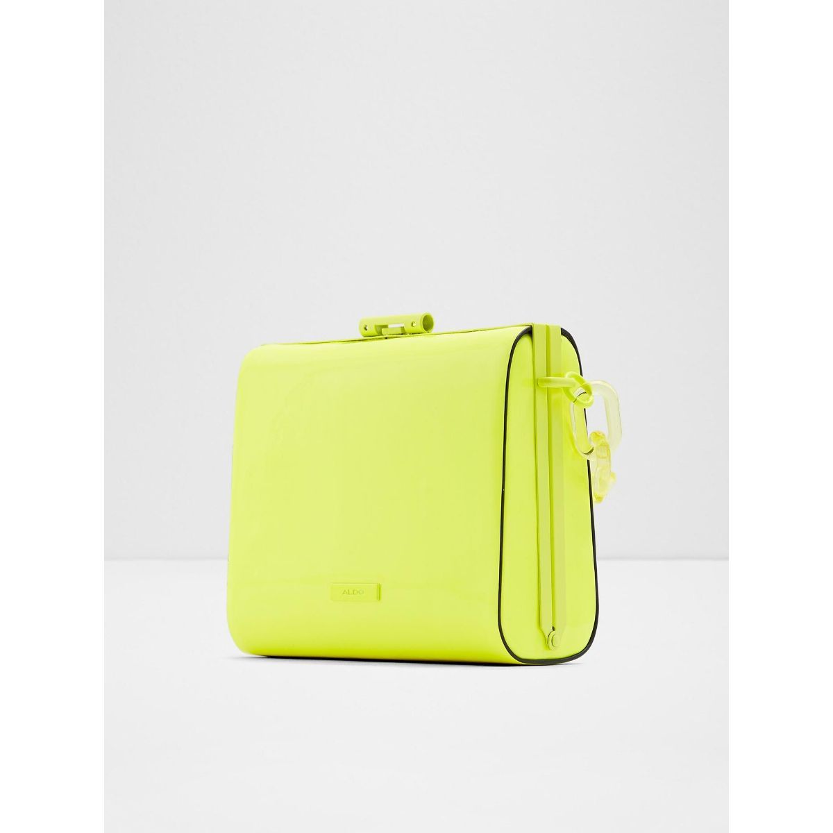 Buy Aldo SUSANITA730 Neon Yellow Solid Cross Body Bag Online