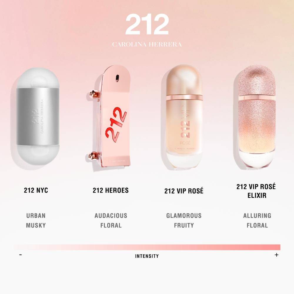 Carolina Herrera 212 VIP Rose Eau De Parfum For Her - view 10