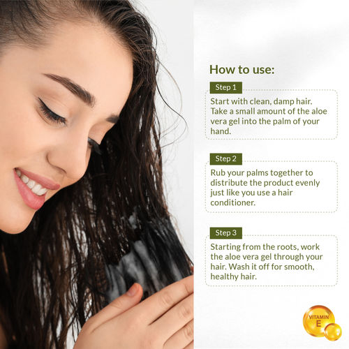 Buy Lotus Botanicals 100% Pure AloeVera Gel with Vitamin E, Soothing Gel  For Skin & Hair, All Skin Types Online