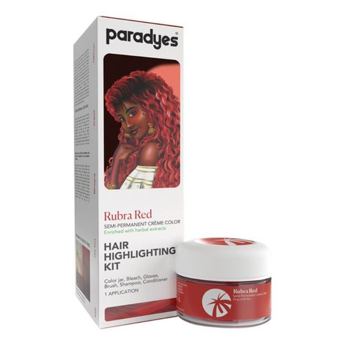 Paradyes Semi-Permanent Hair Highlighting Kit - Rubra Red: Buy Paradyes Semi-Permanent Hair Highlighting Kit - Rubra Red Online at Best Price in India | Nykaa Paradyes Semi-Permanent Hair Highlighting Kit - Rubra Red: Buy Paradyes Semi-Permanent Hair Highlighting Kit - Rubra Red Online at Best Price in India | Nykaa