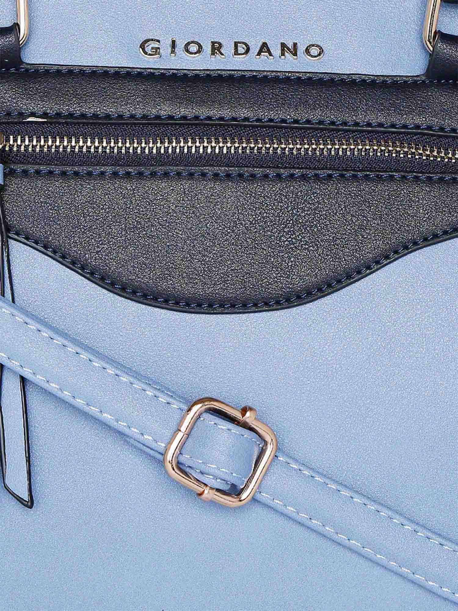 Giordano Blue Solid Tote Bag Buy Giordano Blue Solid Tote Bag Online