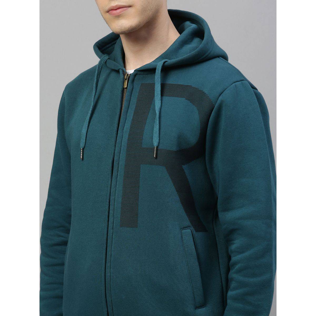 Rare Rabbit Jacket Hoodie Buy RARE RABBIT Green Printed Hoodie Online