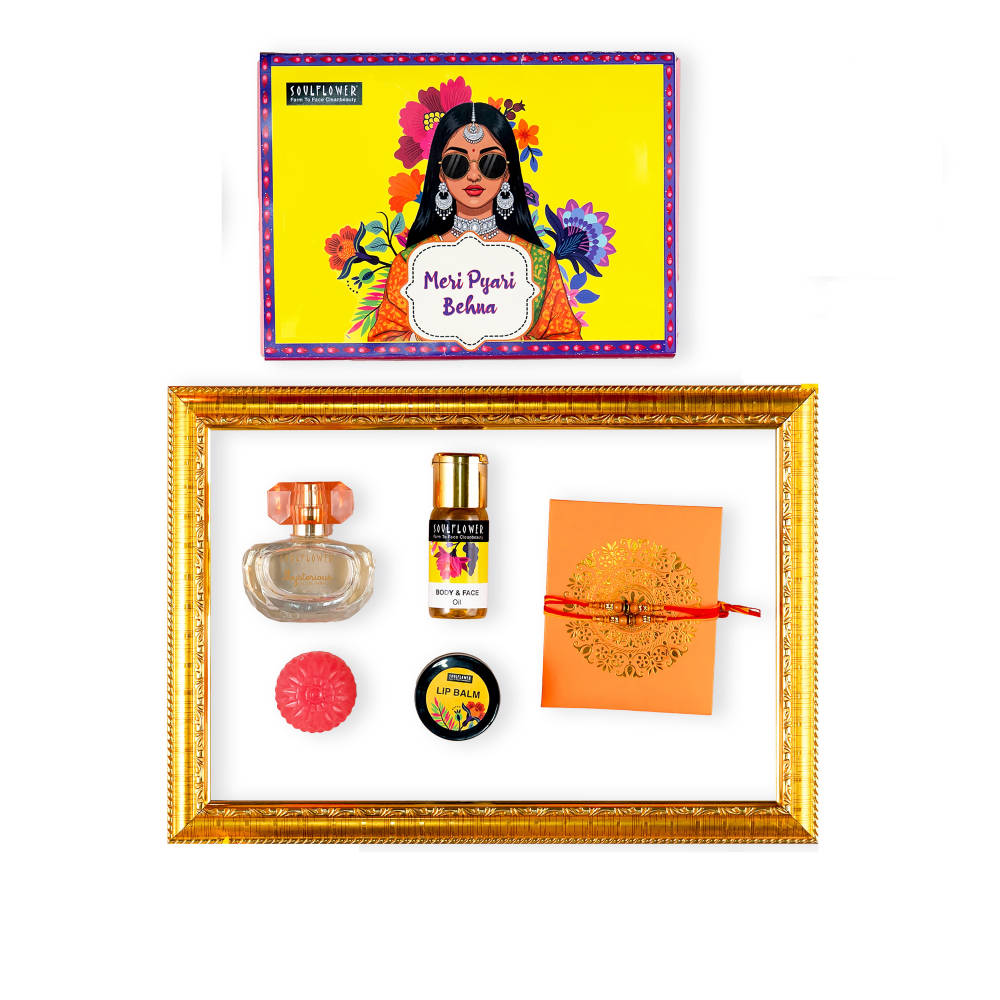 Soulflower Meri Pyari Behna Rakhi Gift Set