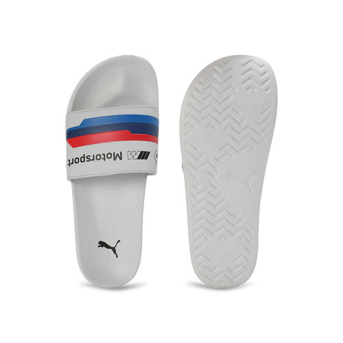 Buy Puma BMW MMS Leadcat Logo Unisex Grey Sliders Online - Main Image