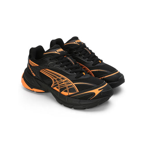 Puma Velophasis Always On Unisex Black Sneakers (UK 11)