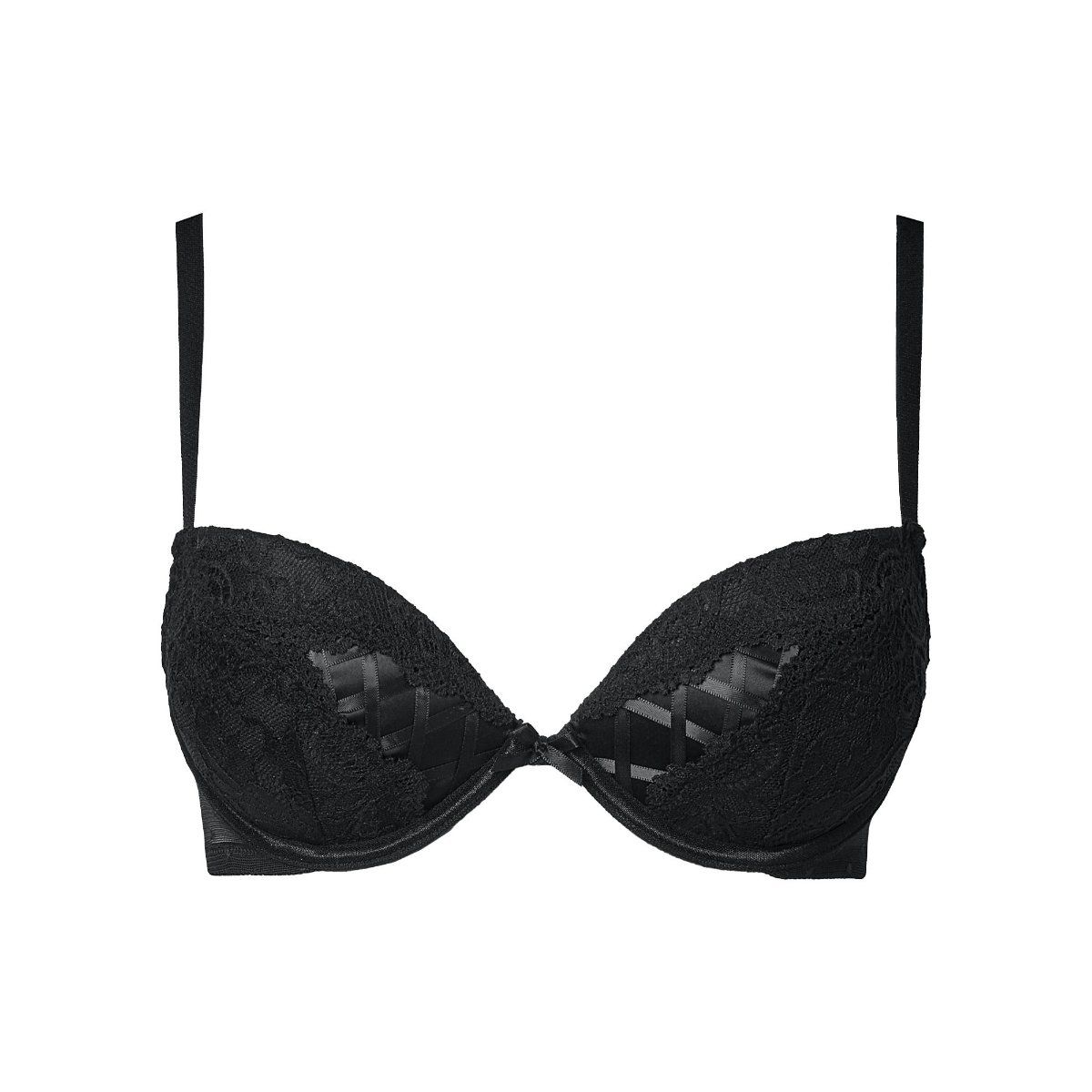 Yamamay Cross Of Love Black Push Push Up Bra: Buy Yamamay Cross Of Love ...