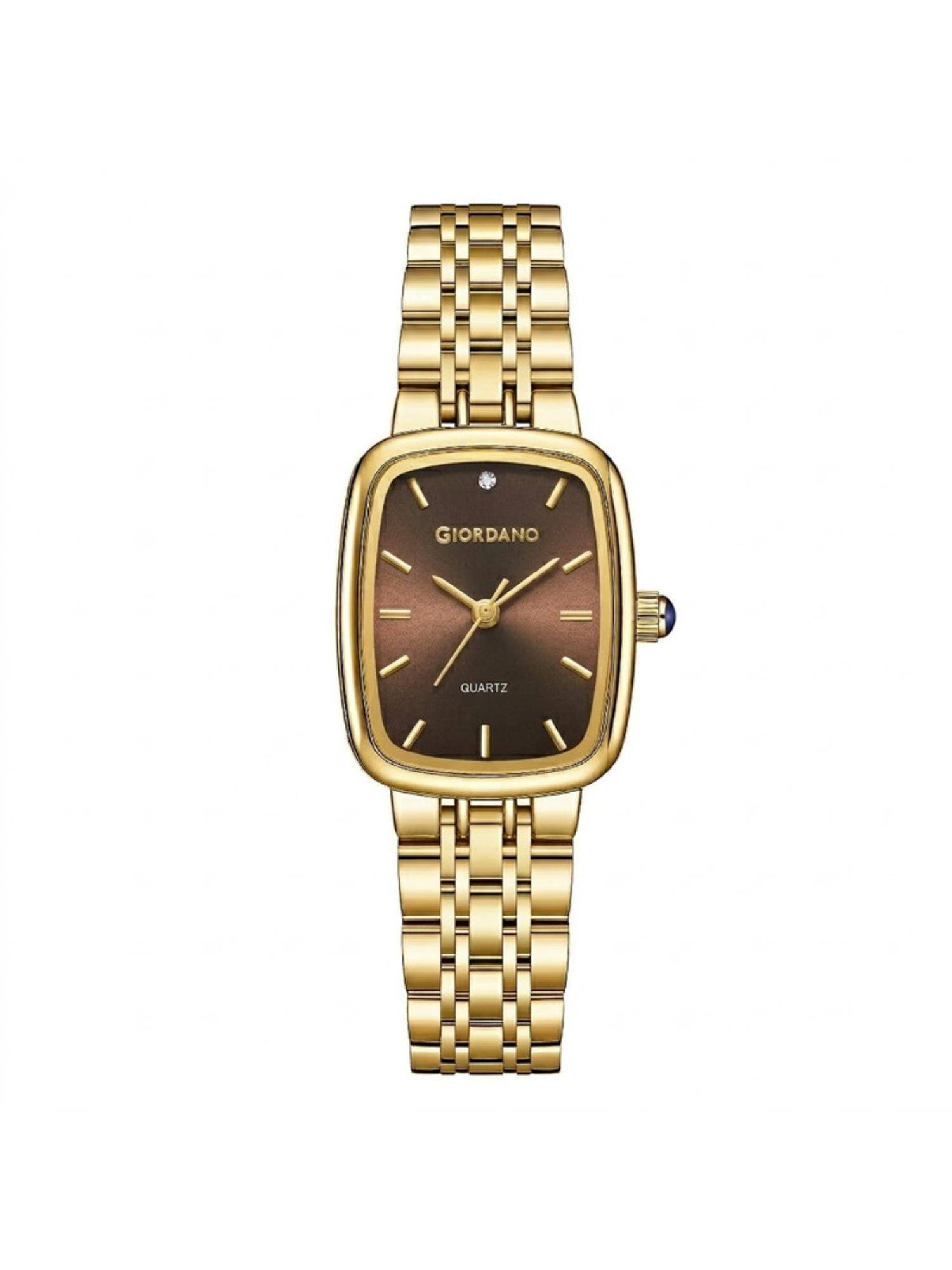 Giordano Women Quartz Brown Dial Analog Watch - GZ-60150 (M)