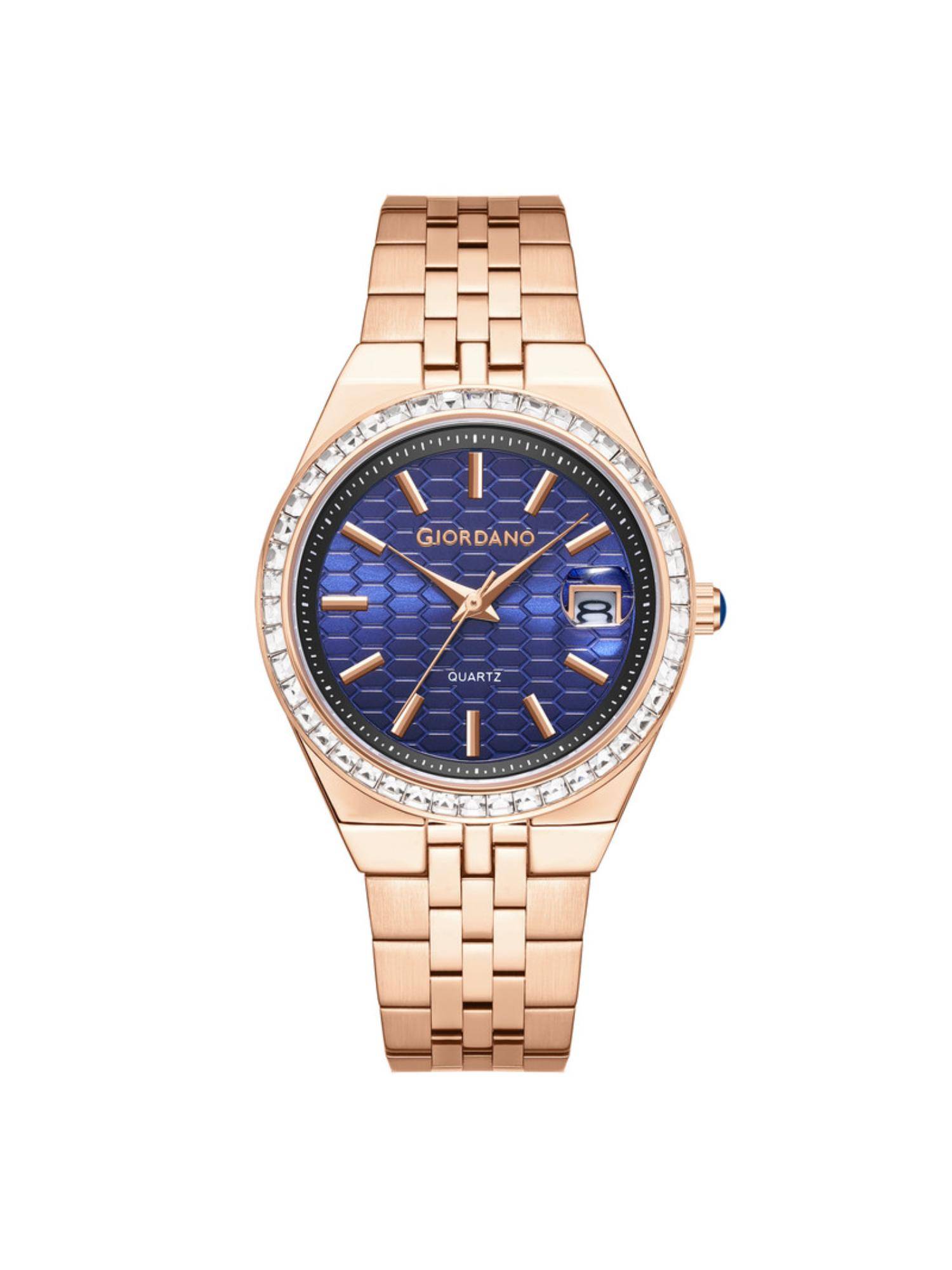 Giordano Women Quartz Blue Dial Analog Watch - GZ-60152 (M)