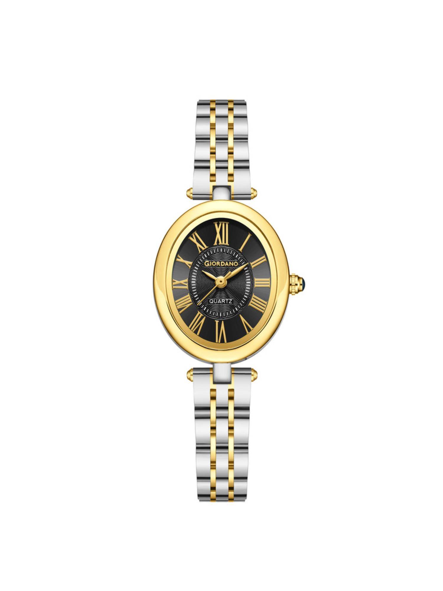 Giordano Women Roman Indices Black Dial Analog Watch - GZ-60156 (M)