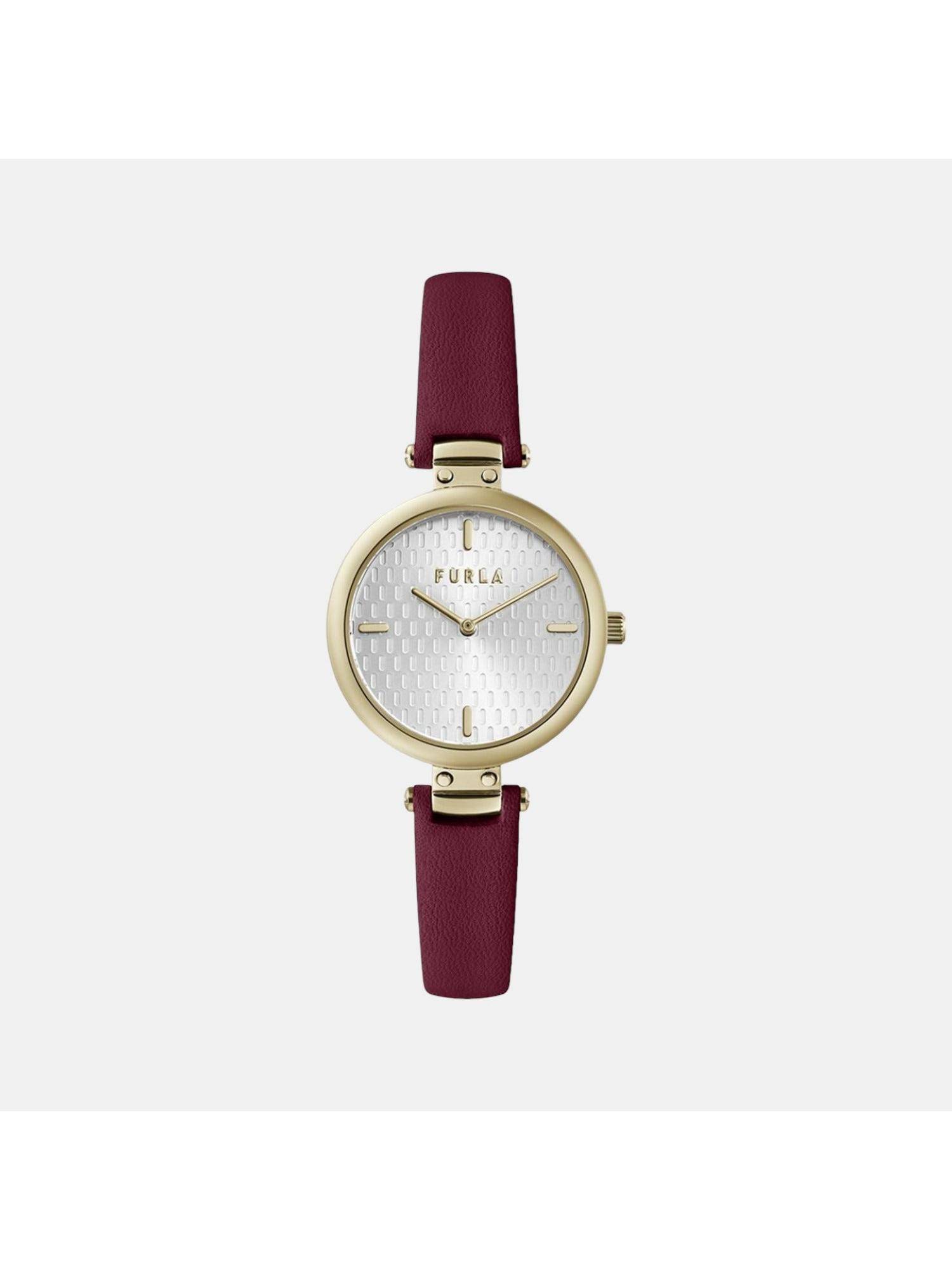 Furla Women Glamour Chic Quartz Silver Dial Analog Watch - WW00018003L2 (M)