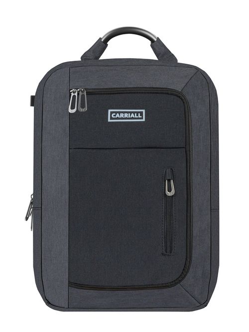CARRIALL Minch Black Smart Laptop Backpack (M)