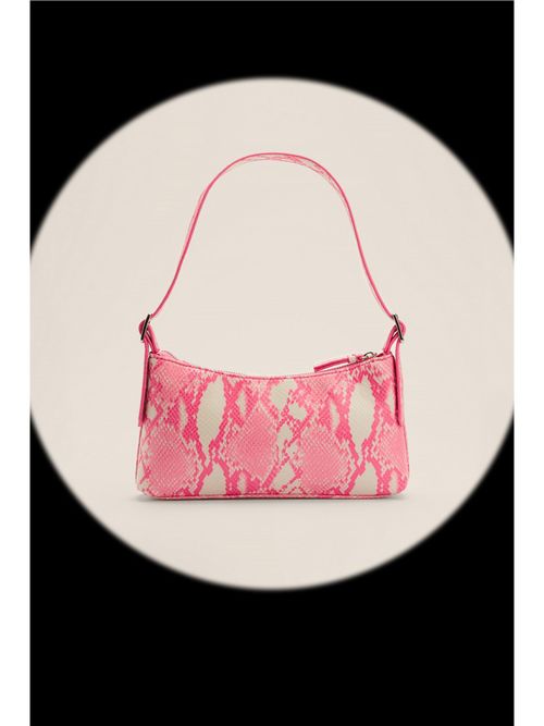 Buy NA-KD Snake Baguette Bag-Pink Snake Online