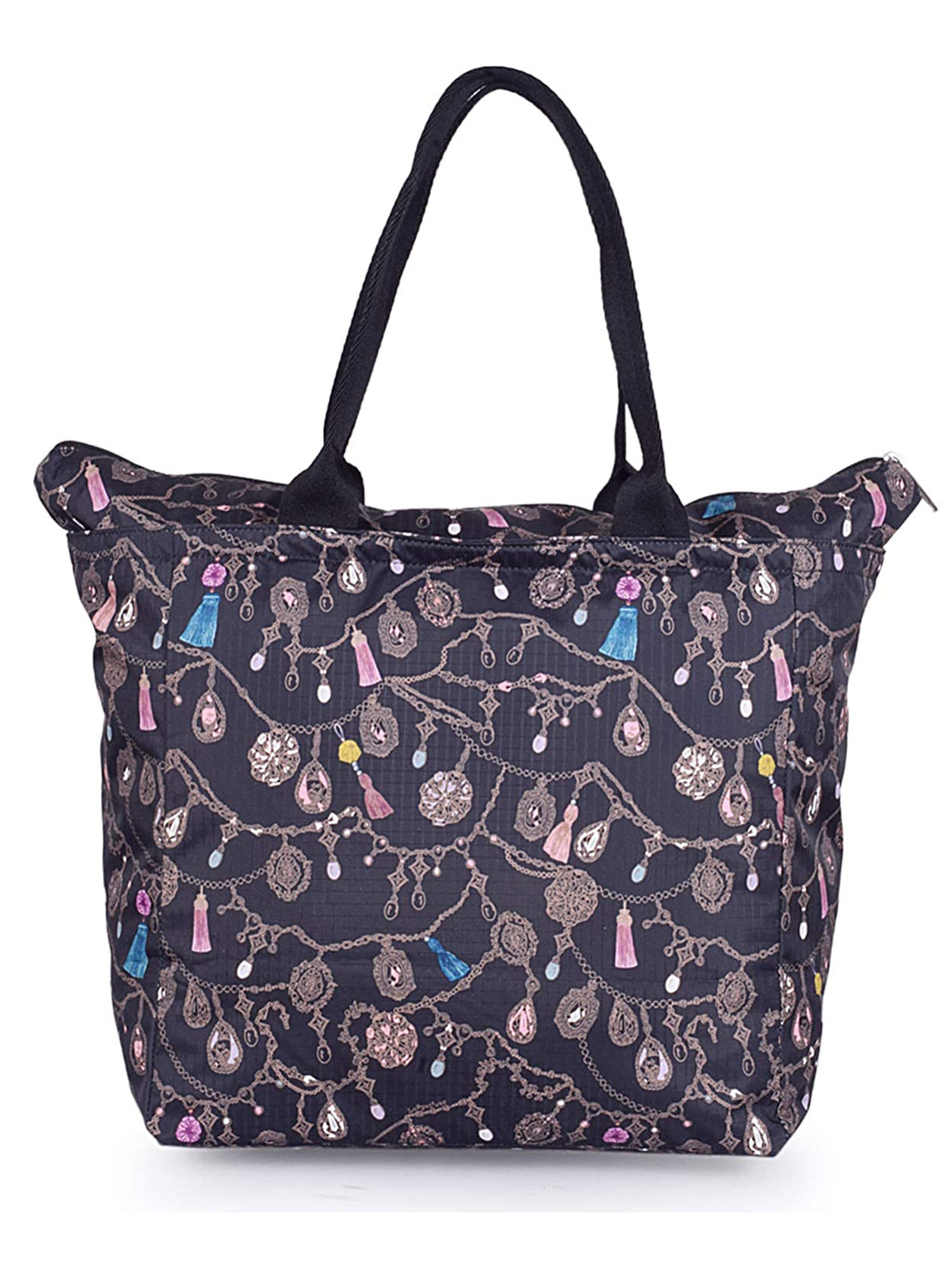 Buy LeSportsac EVERGIRL Black Color Soft Medium Size Tote Bag 7891