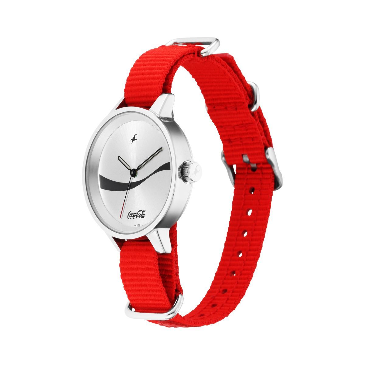 Fastrack Watches Coke 6256SP03 Silver Dial Analog watch for Women Buy