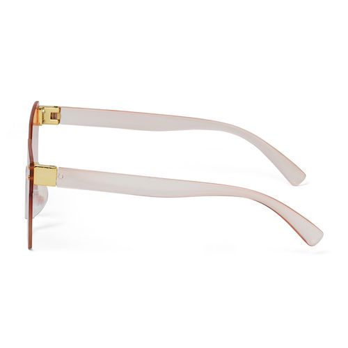 Buy Joker Witch Tenzin Rimless Pink Tinted Oversized Sunglasses