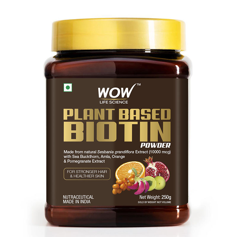 WOW Life Science Plant-based Biotin Powder -made From Natural Sesbania Grandflora Extract