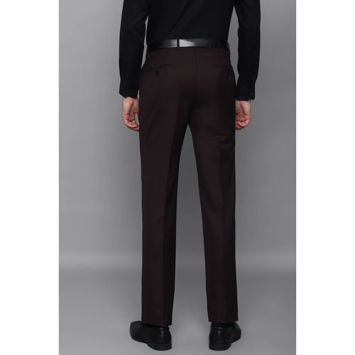 Louis Philippe Maroon Trousers