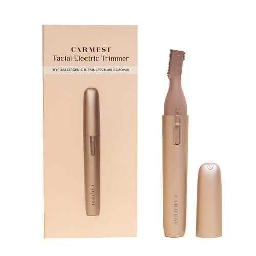 Carmesi Facial Electric Trimmer for Women - Hypoallergenic & Painless -  Rose Gold - Pack of 1: Buy Carmesi Facial Electric Trimmer for Women -  Hypoallergenic & Painless - Rose Gold -