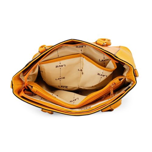 Buy Lavie Horse Women's Medium Tote Handbag (Ochre) Online