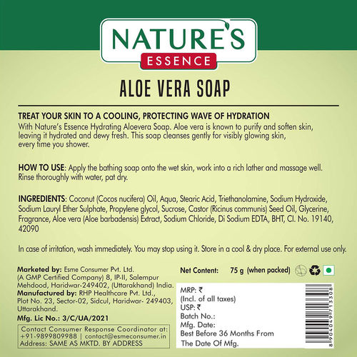 Buy Nature's Essence Hydrating Aloe Vera Soap Online