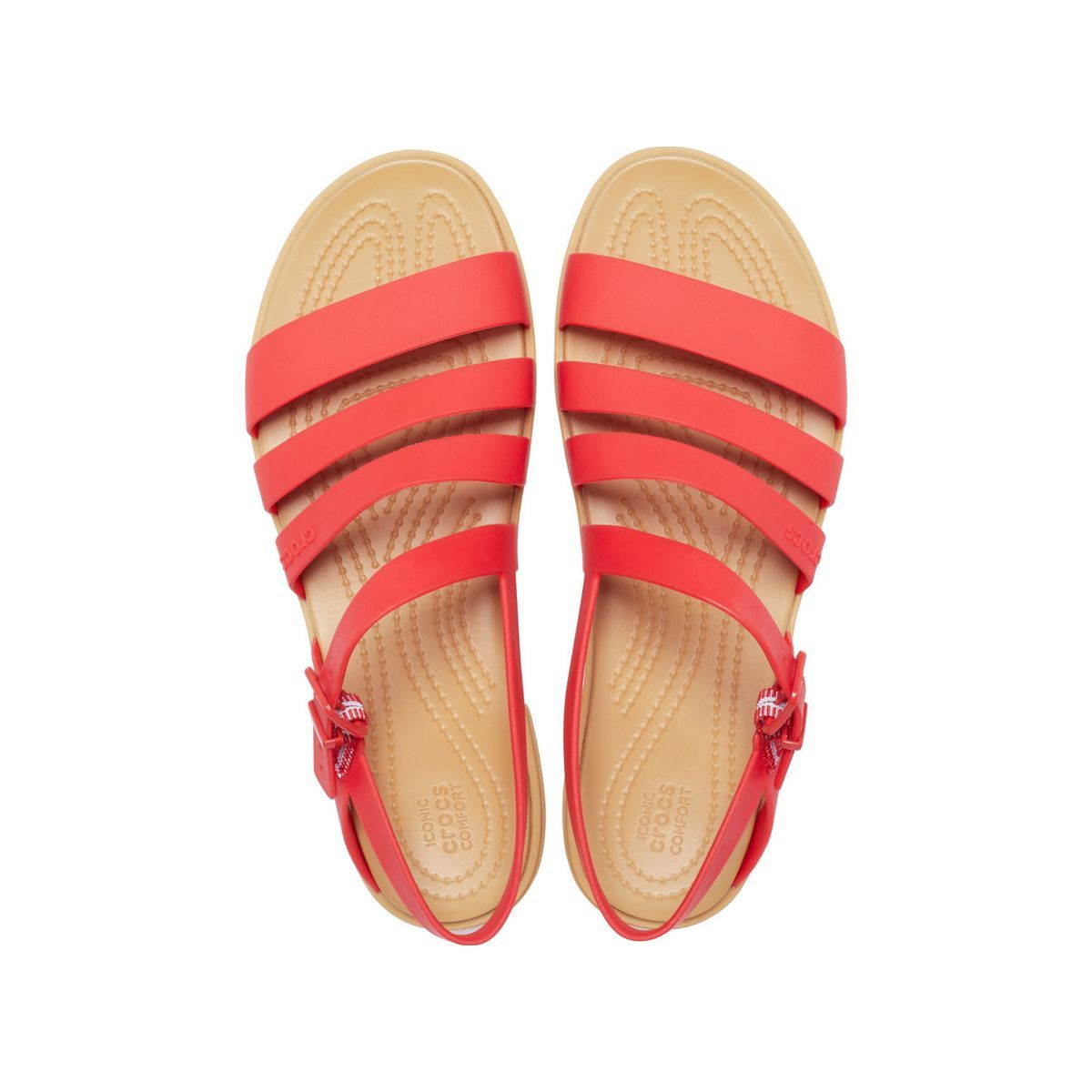 Crocs Tulum Red Women Sandal - 206107-8c1 -: Buy Crocs Tulum Red Women ...