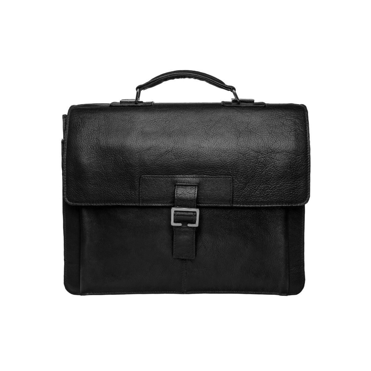 Buy Hidesign Black Briefcase Men Bag (L) Online