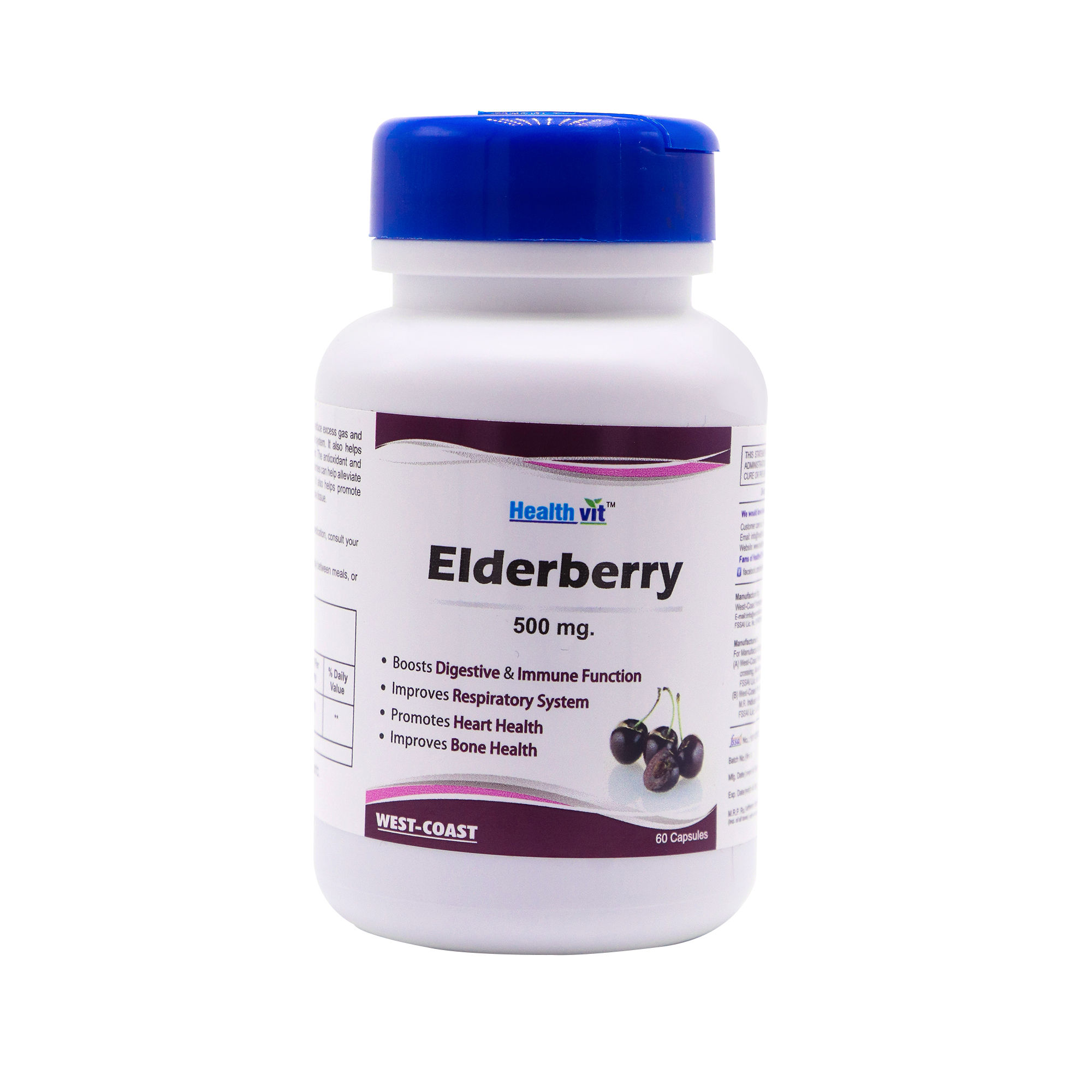Healthvit Elderberry 500 mg