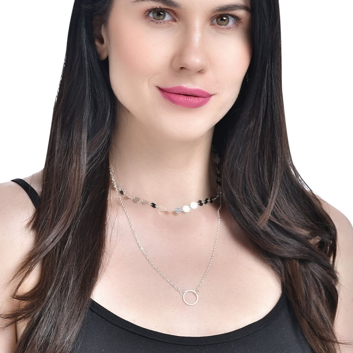 FEMNMAS Silver Layered Coin Necklace Buy FEMNMAS Silver Layered Coin femnmas-silver-layered-coin-necklace-buy-femnmas-silver-layered-coin