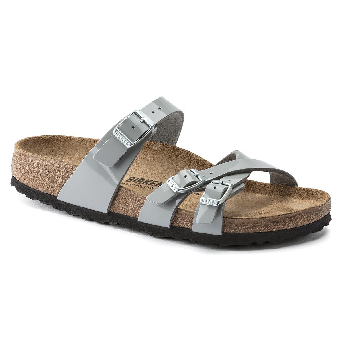 Birkenstock Franca Grey Narrow Width Women Multi-Strap Sandals (EURO 39):  Buy Birkenstock Franca Grey Narrow Width Women Multi-Strap Sandals (EURO 39)  Online at Best Price in India | Nykaa