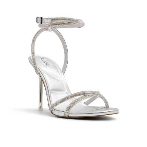 Buy Aldo Women Silver Stilleto Heels Online