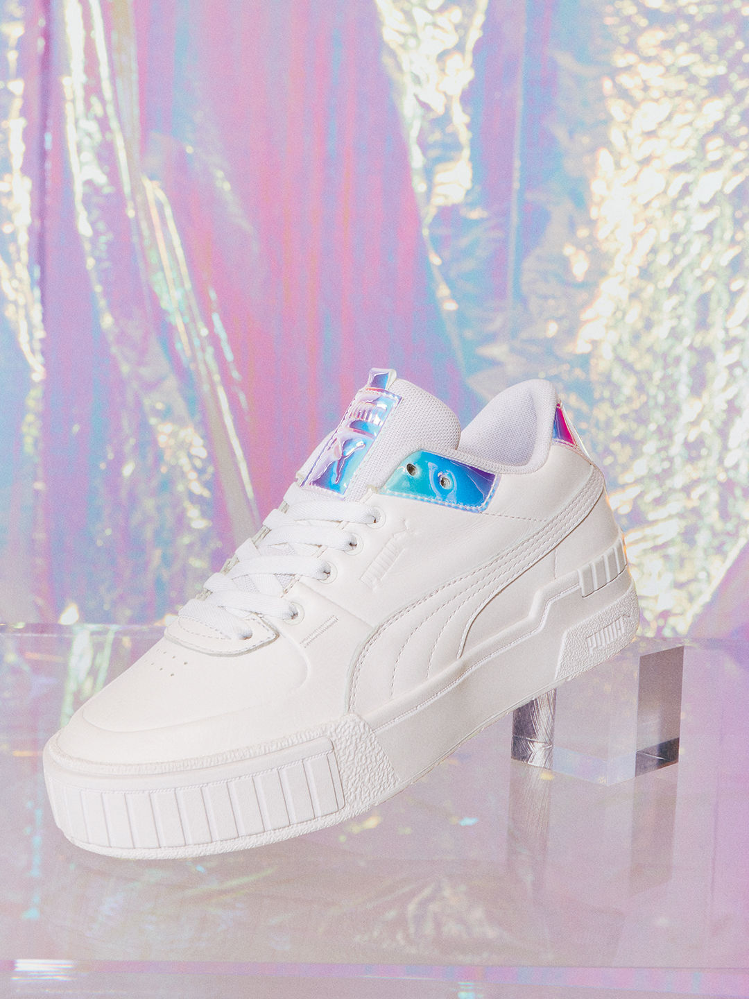 Puma cali glow white hot sale