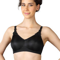 Buy Triumph Lightly Lined Wired Full Coverage Minimiser Bra - Black at  Rs.1599 online