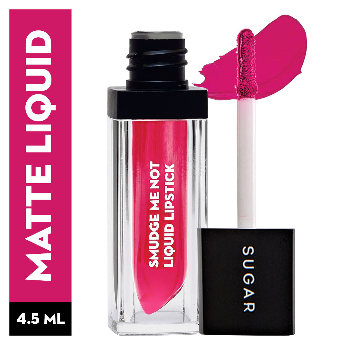 SUGAR Smudge Me Not Liquid Lipstick - 07 Rethink Pink (Fuchsia)