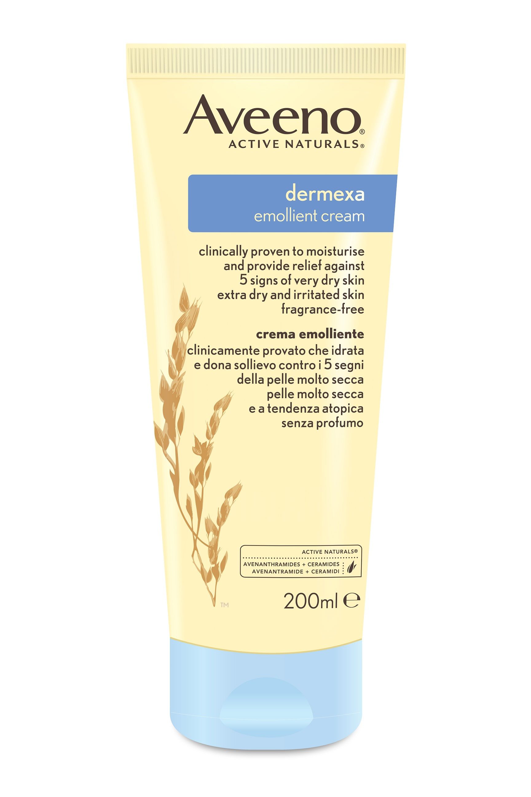 aveeno dermexa soothing emollient cream