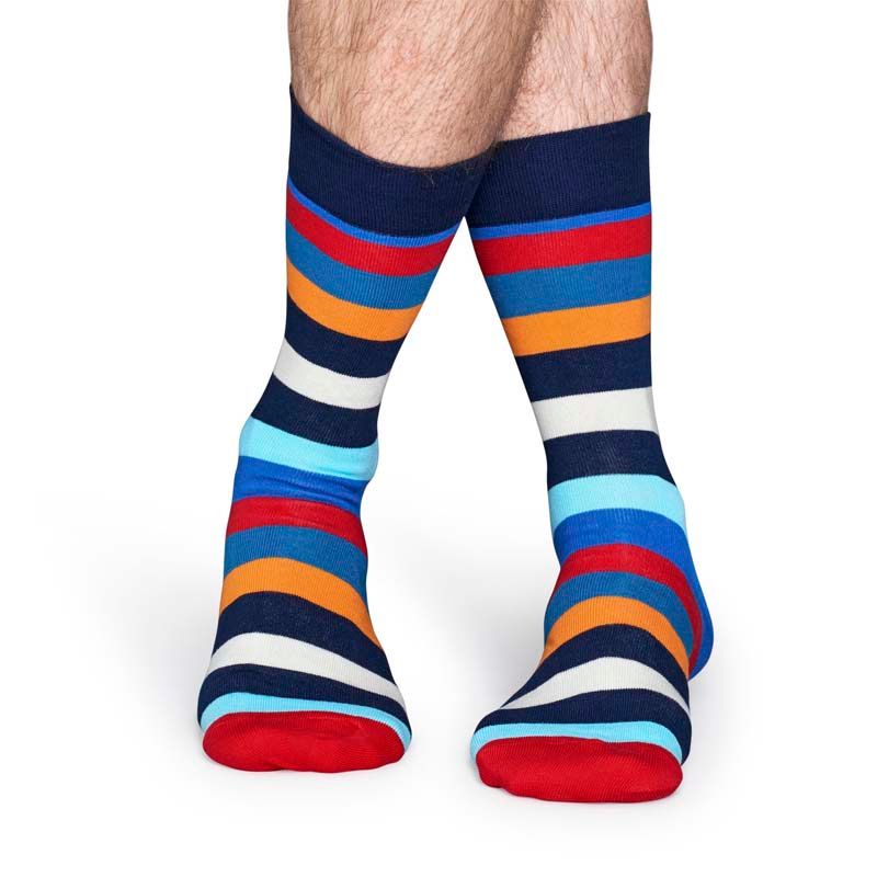 Happy Socks Stripe Sock - Black: Buy Happy Socks Stripe Sock - Black ...