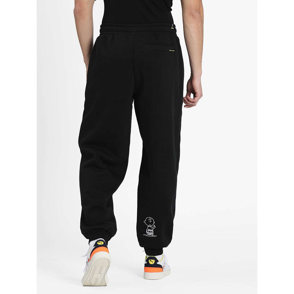 Buy Puma x PEANUTS Men Black Sweatpants XL Online