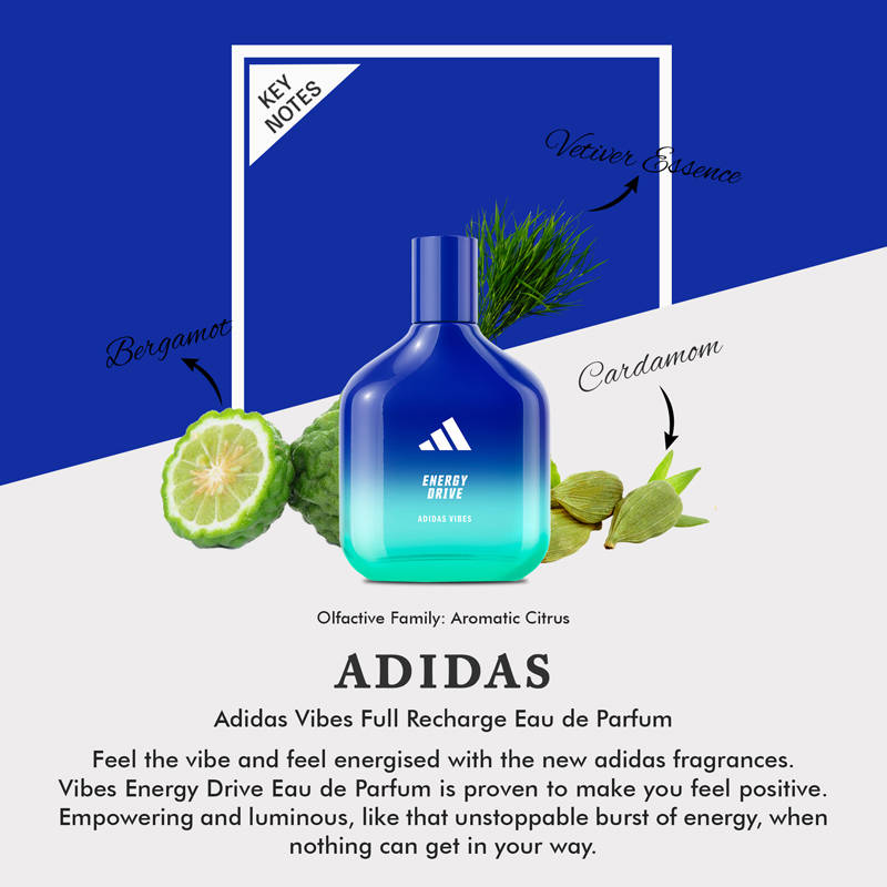 Adidas Vibes Energy Drive Eau de Parfum - view 9