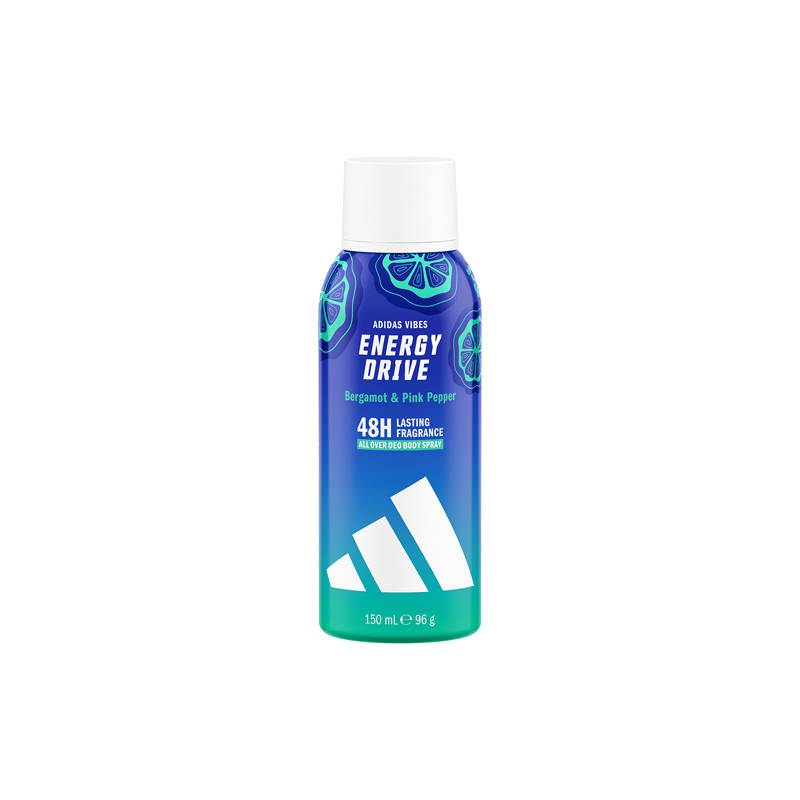 Adidas Fragrances Vibes Energy Drive 48H All Over Deo Body Spray