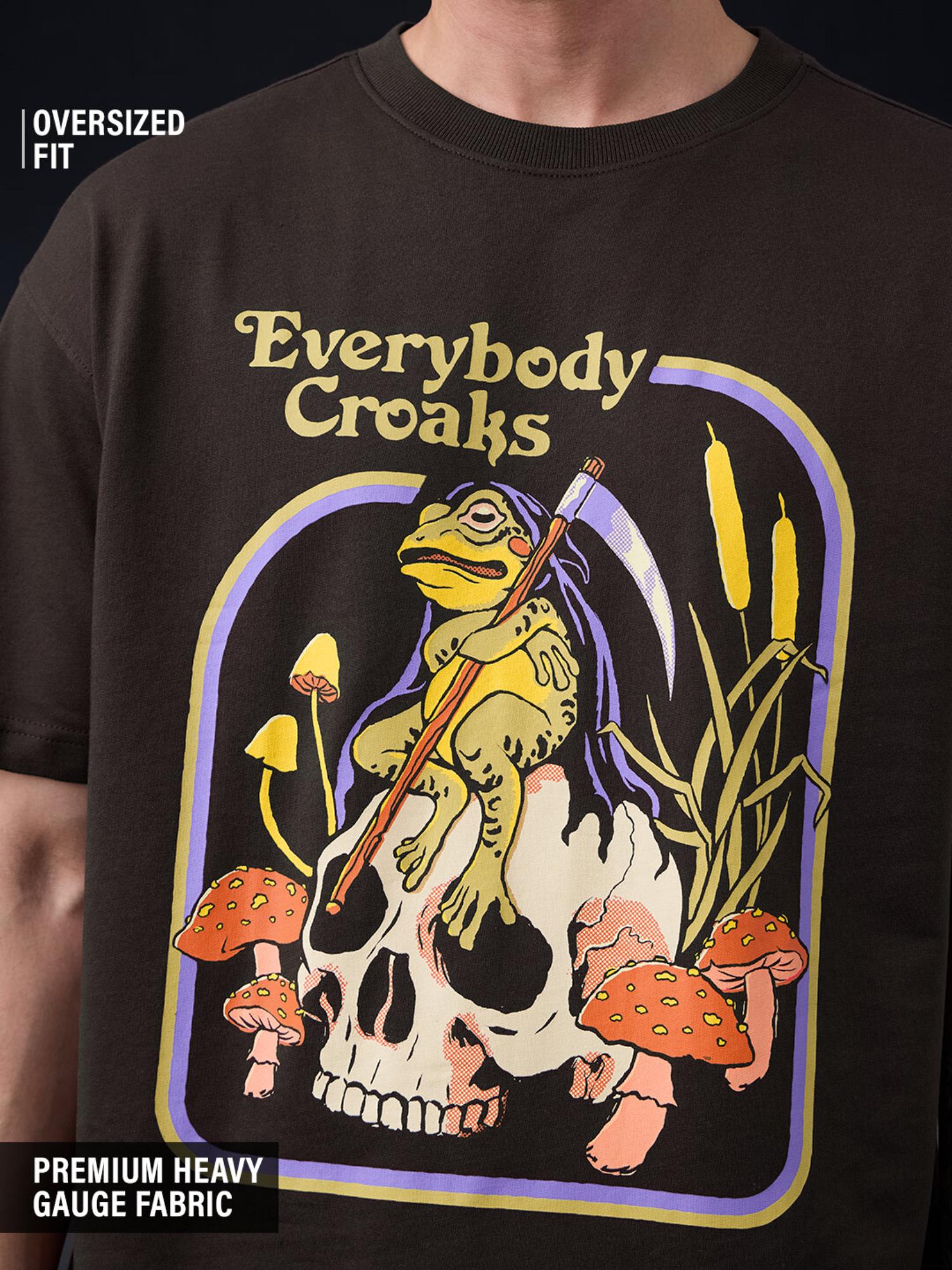 Buy The Souled Store Official Steven Rhodes: Everybody Croaks Men
