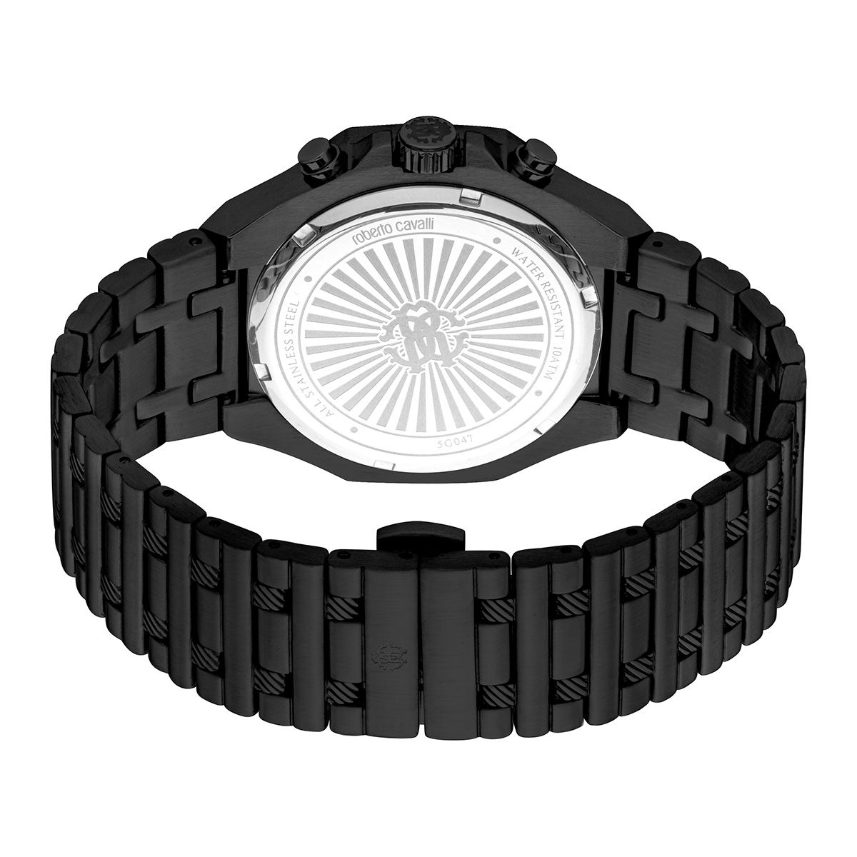 Buy Roberto Cavalli Black Dial Men Watch RC5G047M0075 (Medium) Online