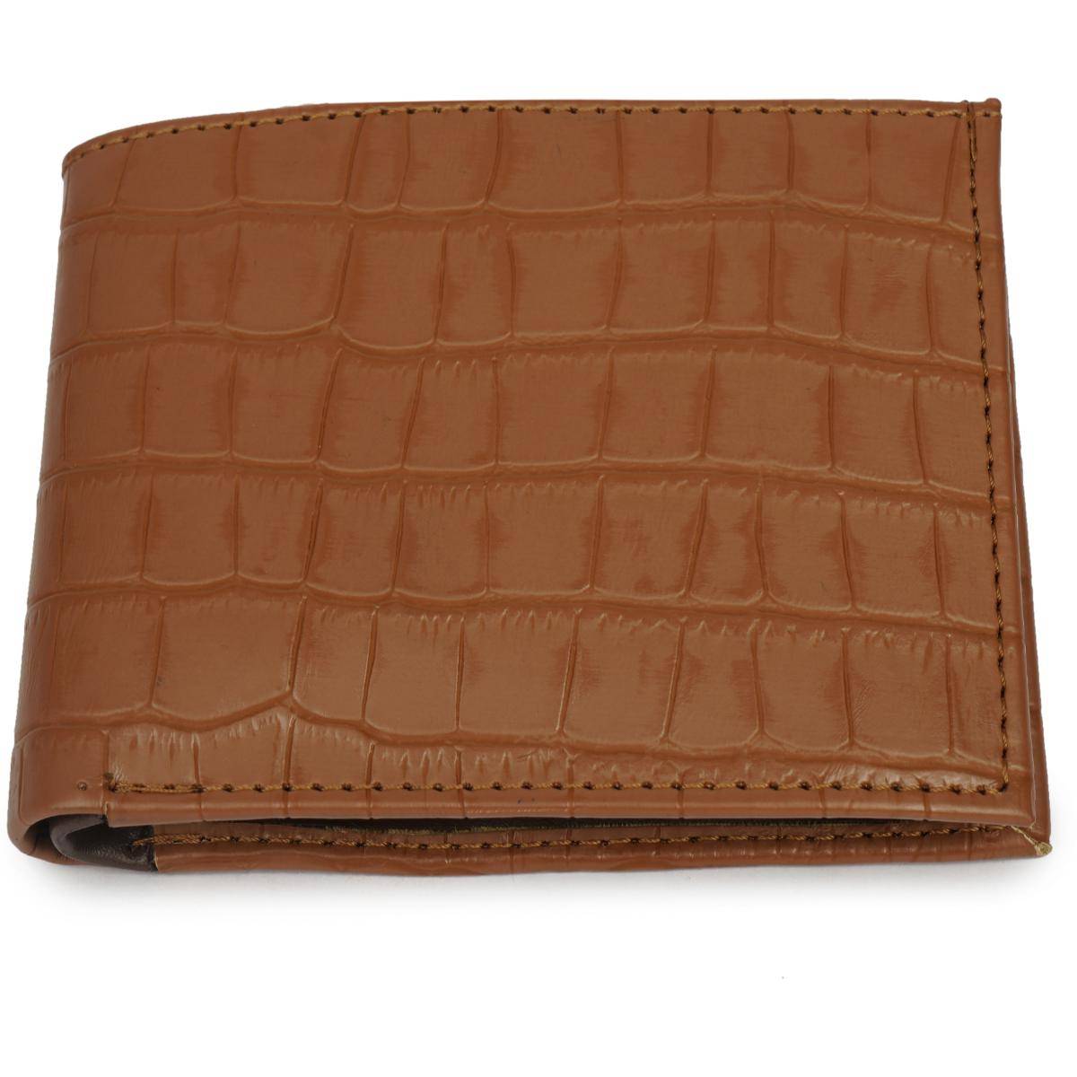 Cimoni Men Solid Tan Wallet