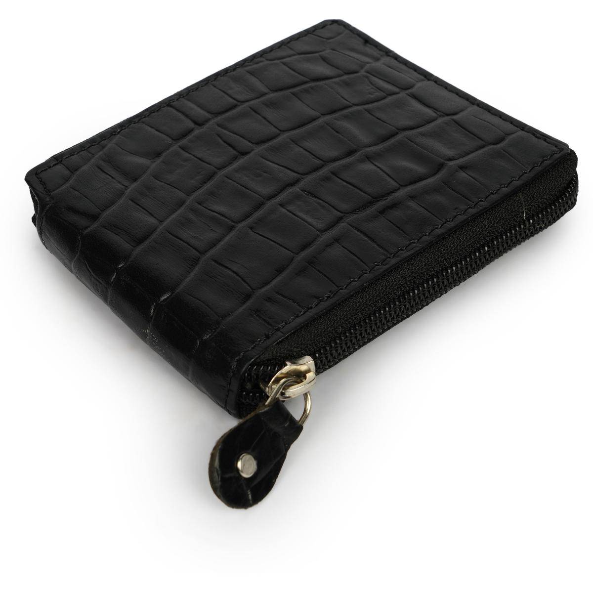 Cimoni Premium Genuine Leather Black Wallet