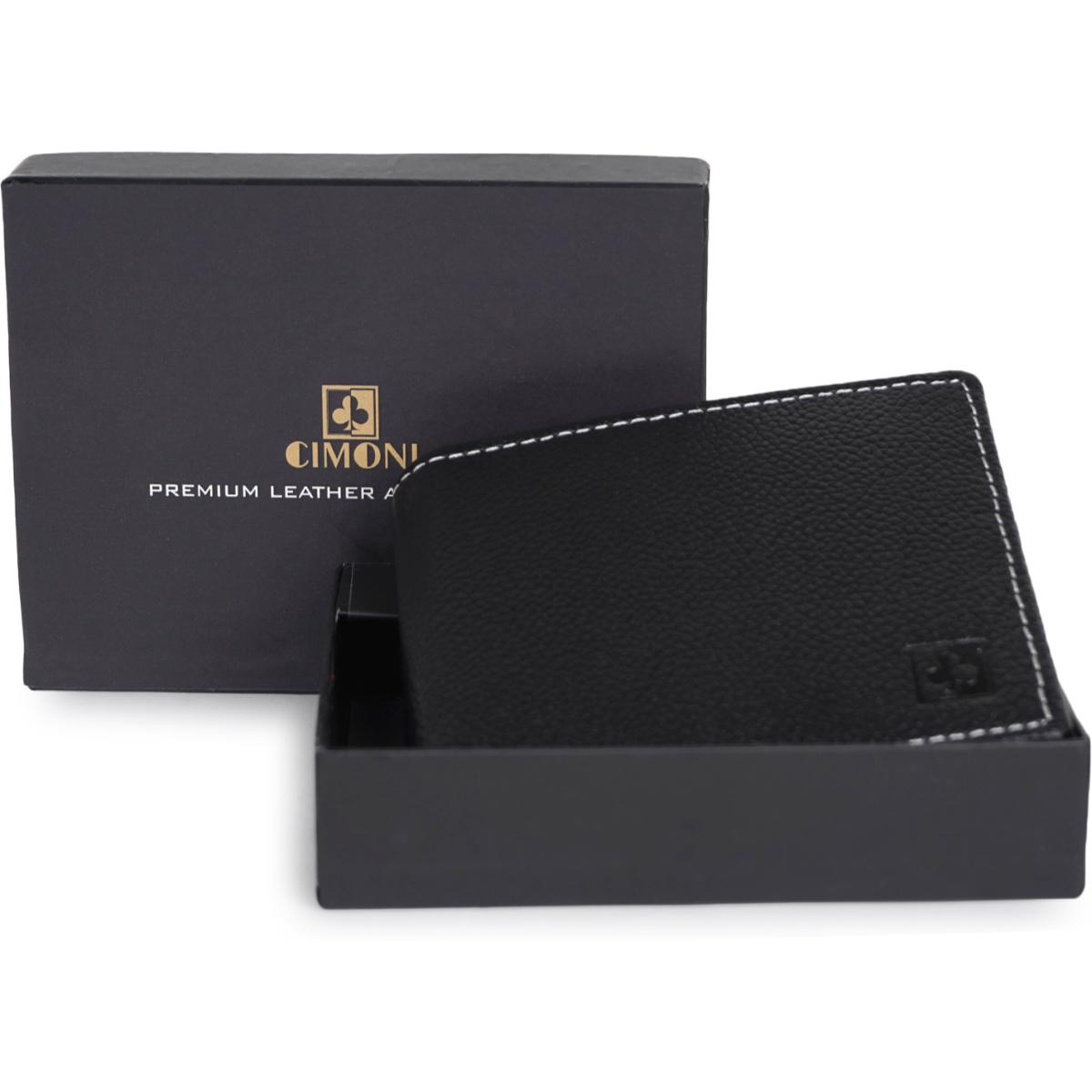 Buy Cimoni Slim Design Black Wallet Online